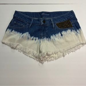 Guess low rise, booty shorts size 25
